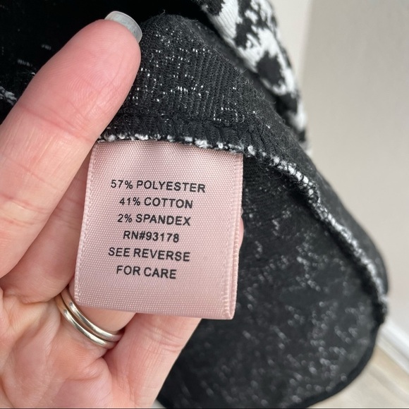 Philosophy Apparel Jacquard Open Front Jacket Sz 1X - Picture 6 of 13